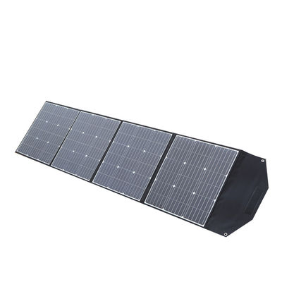Δυνατό να αναδιπλωθεί ηλιακό πάνελ 200W φορητό φορτιστή 5V έξοδος USB προσαρμοσμένη