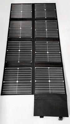 Φορητή αναδιπλώσιμη 100W 18V Ηλιακό Πίνακα φορτιστή Γη Εγκατάσταση Για RV Κατασκηνώσεων